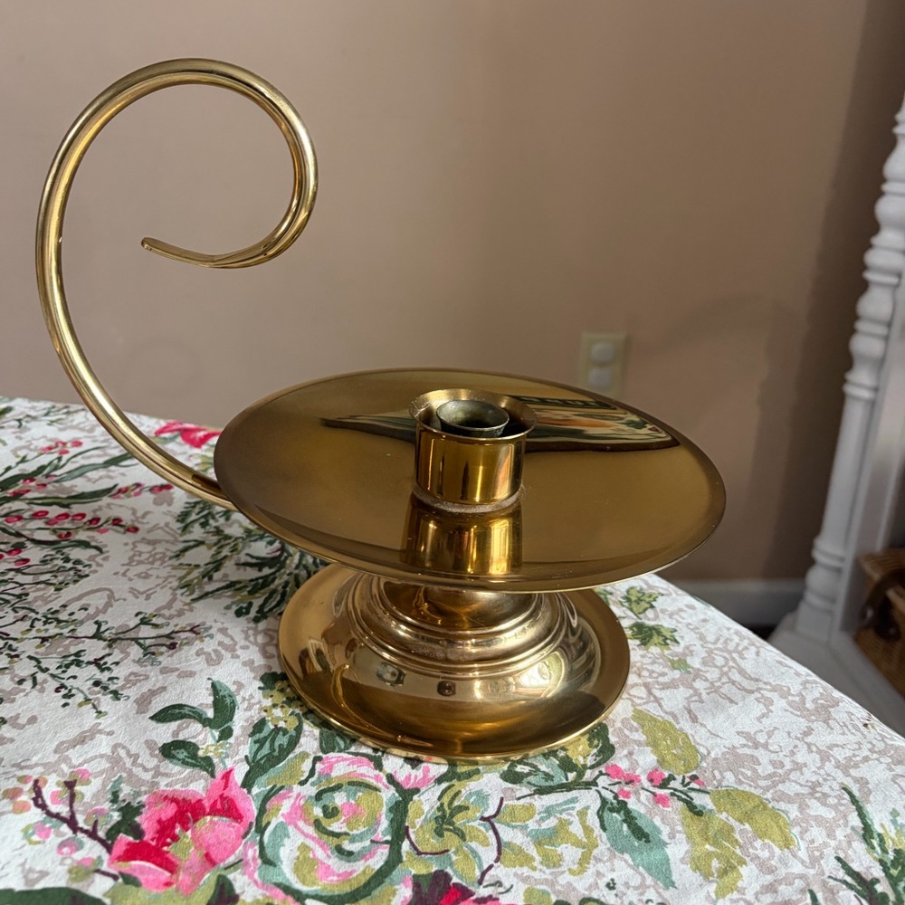 Baldwin Brass Candle Holder